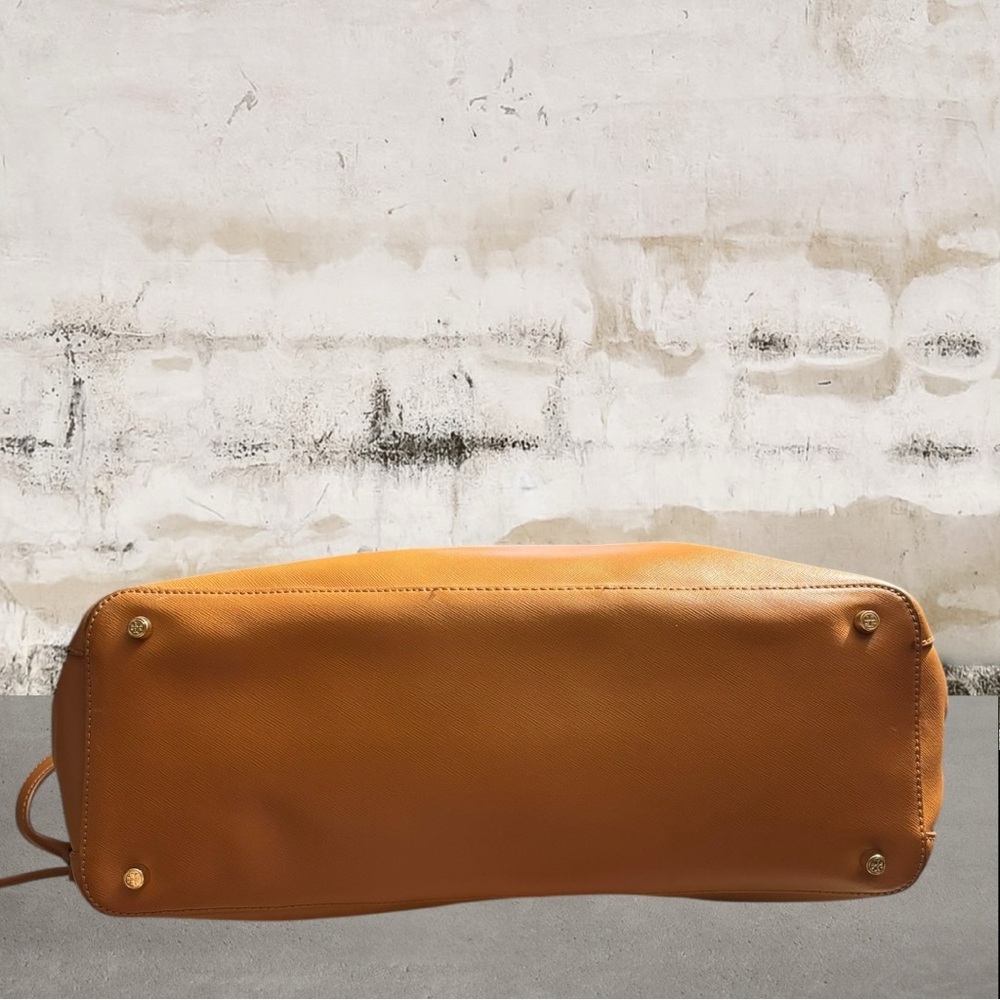 Tory Burch Tan Leather Satchel & Crossbody - Picture 5 of 12